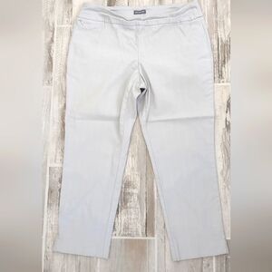Van Heusen Light Gray Dress Pull On Pants